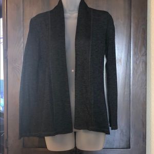 Bobeau dark grey cardigan